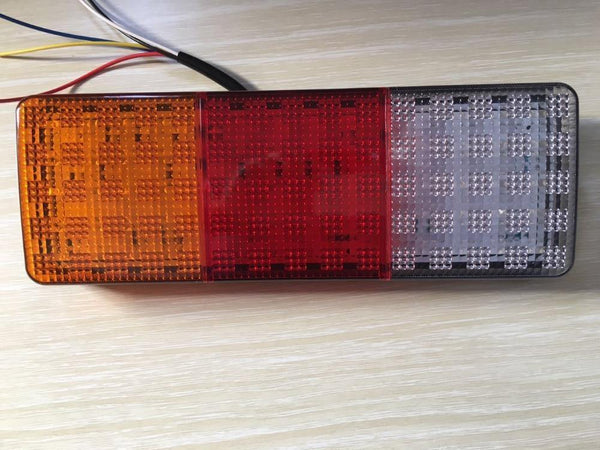 Planet Gates 1 pair 12V 75LEDS Trailer Truck lorry LED VAN Tail Light Lamp Car-Trailer Taillight Reversing Running Brake Turn rear lights