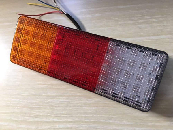 Planet Gates 1 pair 12V 75LEDS Trailer Truck lorry LED VAN Tail Light Lamp Car-Trailer Taillight Reversing Running Brake Turn rear lights