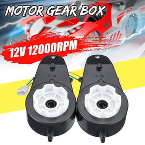 1 Pair 12V Motor Electric Gear Case For Kids Ride On Car Toy Spare Parts For BMW For Audi TT For Hummer For Land Rover For Jeep