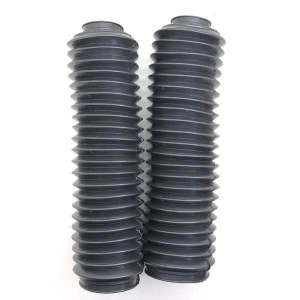 1 Pair 220 x 37MM Motorcycle Front Fork Shock Absorber Cover Rubber Motorcross Fork Gaiters Boots Scooter Protection Parts