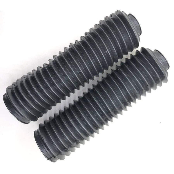 1 Pair 220 x 37MM Motorcycle Front Fork Shock Absorber Cover Rubber Motorcross Fork Gaiters Boots Scooter Protection Parts