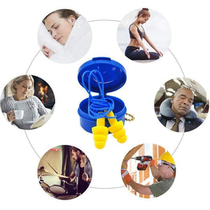 1 pair 3M 340-4002 Ear Plug with Straps Anti-noise Earplugs Sleeping Earplugs Christmas Tree Comfortable Ear Protector with Box