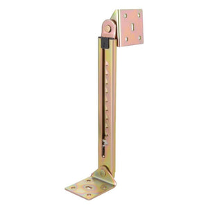 1 Pair Angle Lifting Rod Desk 10 Gear Adjusting Hinge Angle Hinge WITH Bracket Cabinet Door Lift Pneumatic Support Hardware