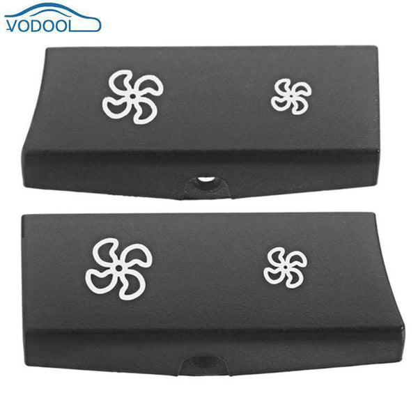 Planet Gates 1 Pair Automobile Heater Climate Control Switch Fan Button Cap Covers Car Protective Cap for BMW F10 Car Replacement Parts