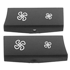 Planet Gates 1 Pair Automobile Heater Climate Control Switch Fan Button Cap Covers Car Protective Cap for BMW F10 Car Replacement Parts