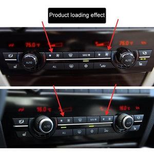 Planet Gates 1 Pair Automobile Heater Climate Control Switch Fan Button Cap Covers Car Protective Cap for BMW F10 Car Replacement Parts