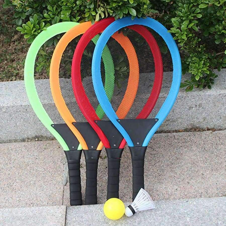 Planet Gates 1 Pair Badminton Tennis Racket Set Outdoor Sports Parent-child Sport Educational Toys Baby Sport
