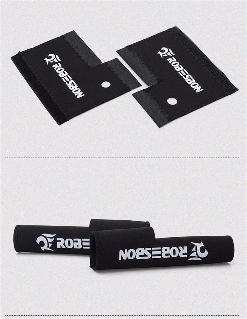 Planet Gates 1 Pair Bicycle Frame Chain Protector Cycling Mountain Bike Stay Front Fork Protection Guard Protective Pad Wrap Cover