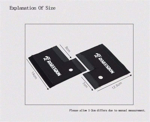 Planet Gates 1 Pair Bicycle Frame Chain Protector Cycling Mountain Bike Stay Front Fork Protection Guard Protective Pad Wrap Cover