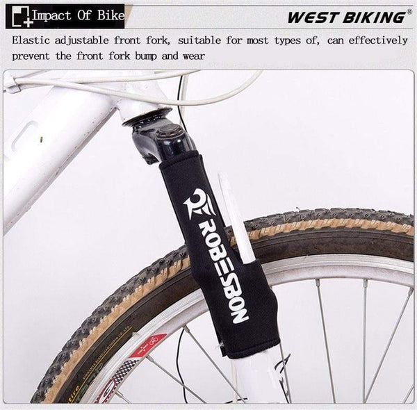 Planet Gates 1 Pair Bicycle Frame Chain Protector Cycling Mountain Bike Stay Front Fork Protection Guard Protective Pad Wrap Cover