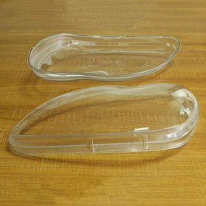 Planet Gates 1 Pair Car Headlight Glass Cover Front Headlamp Lens Shell Clear Cover Automotive Lights Lampshade for Benz W220 1998- 2005