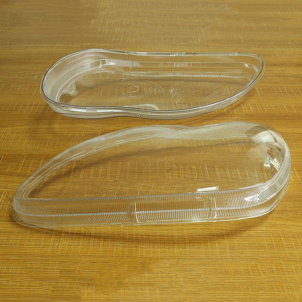 Planet Gates 1 Pair Car Headlight Glass Cover Front Headlamp Lens Shell Clear Cover Automotive Lights Lampshade for Benz W220 1998- 2005