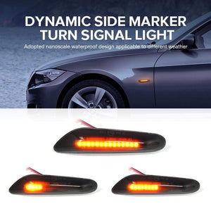 Planet Gates 1 Pair Car Turn Signal Lights LED Turn Indicator Blinker Lamp Signal Lamp Side Marker For bmw E90 E91 E92 E93 E60 E87 E82 E46