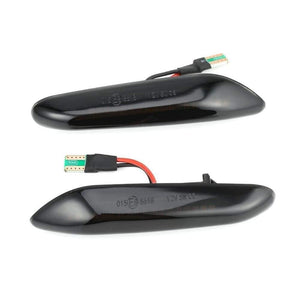 Planet Gates 1 Pair Car Turn Signal Lights LED Turn Indicator Blinker Lamp Signal Lamp Side Marker For bmw E90 E91 E92 E93 E60 E87 E82 E46