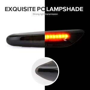 Planet Gates 1 Pair Car Turn Signal Lights LED Turn Indicator Blinker Lamp Signal Lamp Side Marker For bmw E90 E91 E92 E93 E60 E87 E82 E46