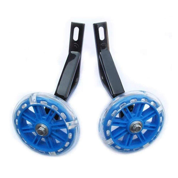 Planet Gates 1 Pair Children Kids Bicycle Bike Training Wheels Flash Stabilisers Safe For Cycling Balance YS-BUY