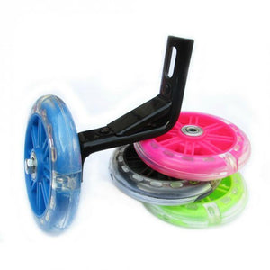 Planet Gates 1 Pair Children Kids Bicycle Bike Training Wheels Flash Stabilisers Safe For Cycling Balance YS-BUY
