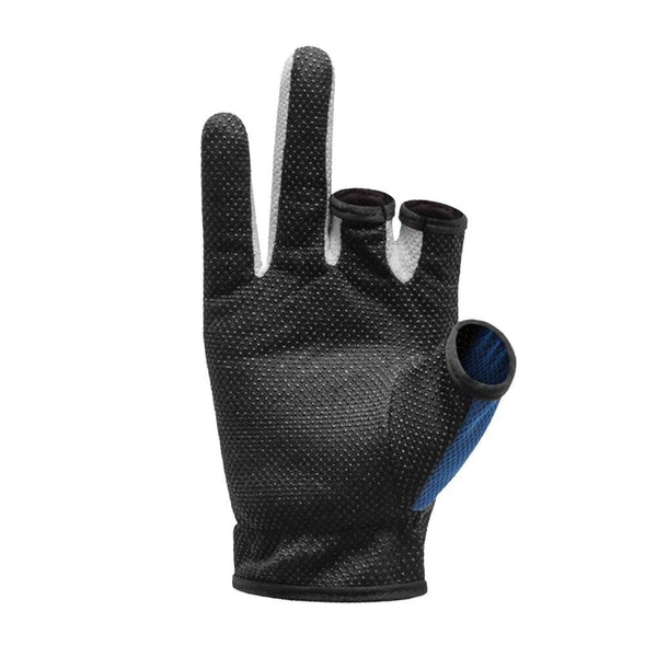 Planet Gates 1 Pair Fishing Gloves Outdoor Sports Mittens Outdoor 3 Fingers Cut Waterproof Anti-Slip Sports Fish Equipment guantes de pesca