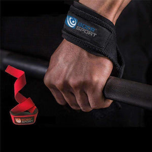 Planet Gates 1 Pair Fitness Body Building Weight Lifting Belt Grip Straps Fitness Weight Belt Sport Gym Dumbbell Powerlifting Crossfit Grip