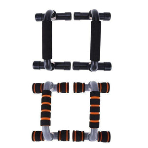 Planet Gates 1 Pair Fitness Push Up Pushup Stands Bars Sport Gym Exercise Training Chest Bar Sponge Hand Grip Trainer For Body Building
