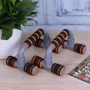Planet Gates 1 Pair Fitness Push Up Pushup Stands Bars Sport Gym Exercise Training Chest Bar Sponge Hand Grip Trainer For Body Building