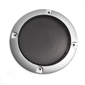 Planet Gates 1 Pair  High-grade Silver Replacement Round Speaker Protective Mesh Net Cover Speaker Grille 2/3/4 inch Speaker Accessories