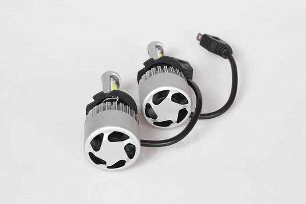 Planet Gates 1 Pair Led Headlight H7 LED H3 H11 H27 HB3 HB4 9006 LED 72W 8000LM Car Headlight H4 Led Bulbs H13 9007 Car Light Car Accessories