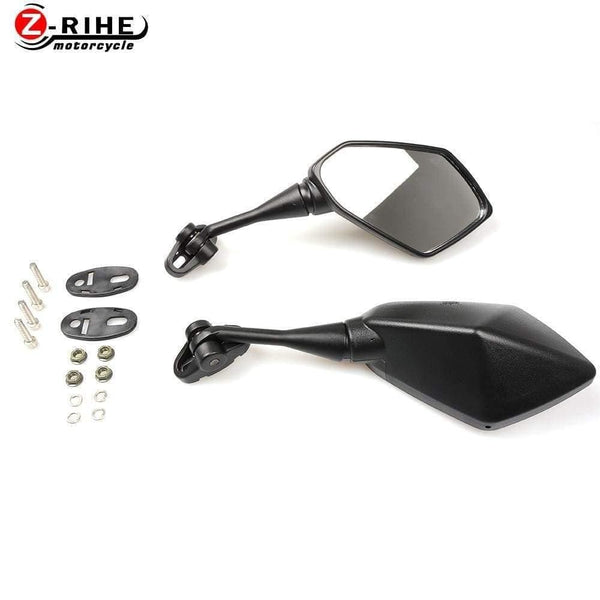 Planet Gates 1 pair Motorcycle Rearview Mirror Motobike Mirror for Yamaha Fazer 600 FZ6S FZ6N FJ-09 FJR 1300/ES TDM 900 FZ1 FZ6 FZ-07 FZ8
