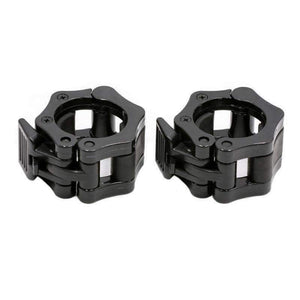 Planet Gates 1 Pair Olympic 2" Spinlock Collars Barbell Collar Lock Dumbell Clips Clamp Weight lifting Bar Gym Dumbbell Fitness Body Building