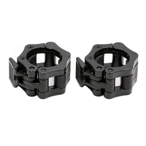 Planet Gates 1 Pair Olympic 2" Spinlock Collars Barbell Collar Lock Dumbell Clips Clamp Weight lifting Bar Gym Dumbbell Fitness Body Building