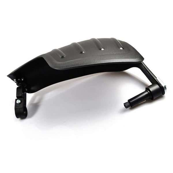 Planet Gates 1 Pair PP Motorcycle Wind Deflector Handguard Hand Guard Protector Shield Black