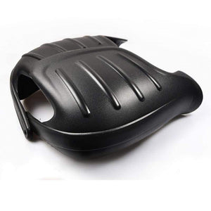 Planet Gates 1 Pair PP Motorcycle Wind Deflector Handguard Hand Guard Protector Shield Black