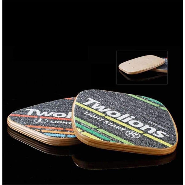 Planet Gates 1 Pair Skate Board Drift Board for Roller Road Drift Plate Anti-skid Skateboard Sports Maple Pedal PU Wheels CS0017