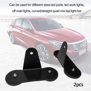 Planet Gates 1 Pair Strong Magnetic Mount Bracket Holder Base Roof LED Light Bar For Car SUV