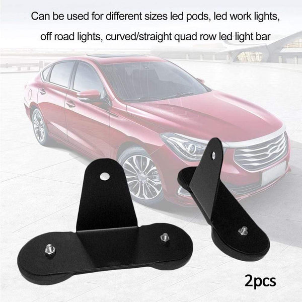 Planet Gates 1 Pair Strong Magnetic Mount Bracket Holder Base Roof LED Light Bar For Car SUV