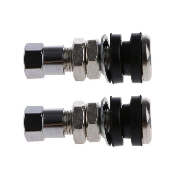 Planet Gates 1 Pair Tire Wheel Valve Tubeless No Tube Stem Motorcycle Car Bike ATV Bicycle