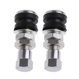 Planet Gates 1 Pair Tire Wheel Valve Tubeless No Tube Stem Motorcycle Car Bike ATV Bicycle