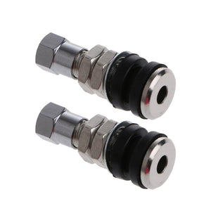 Planet Gates 1 Pair Tire Wheel Valve Tubeless No Tube Stem Motorcycle Car Bike ATV Bicycle