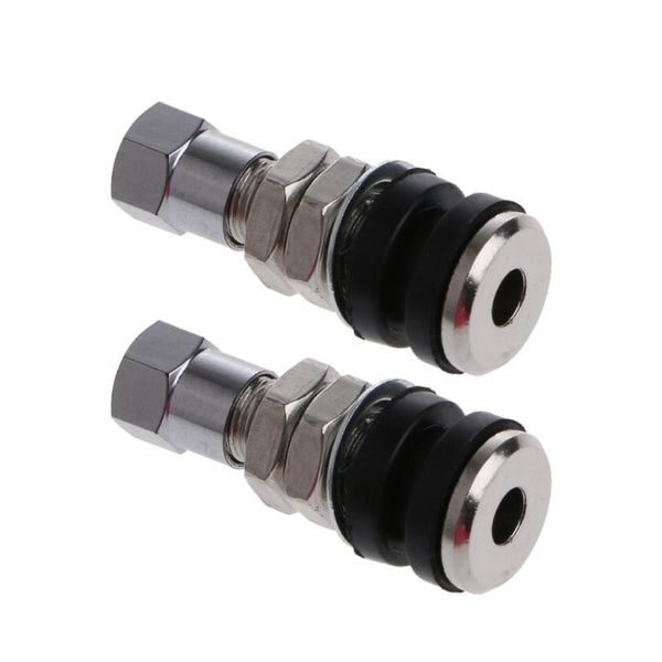 Planet Gates 1 Pair Tire Wheel Valve Tubeless No Tube Stem Motorcycle Car Bike ATV Bicycle