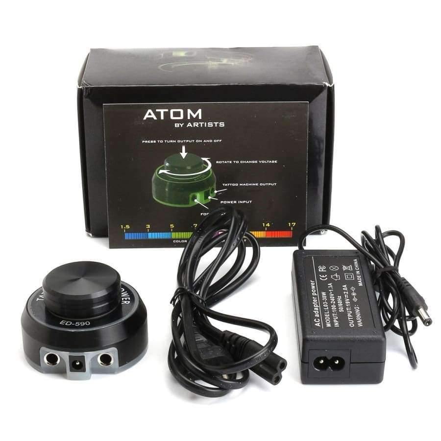 Planet Gates 1 Pc Black Coloful Tattoo Power Supply Adjust Voltage With Power Adaptor For Coil Rotary Tattoo Machine Rotary Control Switch