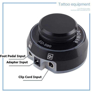 Planet Gates 1 Pc Black Coloful Tattoo Power Supply Adjust Voltage With Power Adaptor For Coil Rotary Tattoo Machine Rotary Control Switch