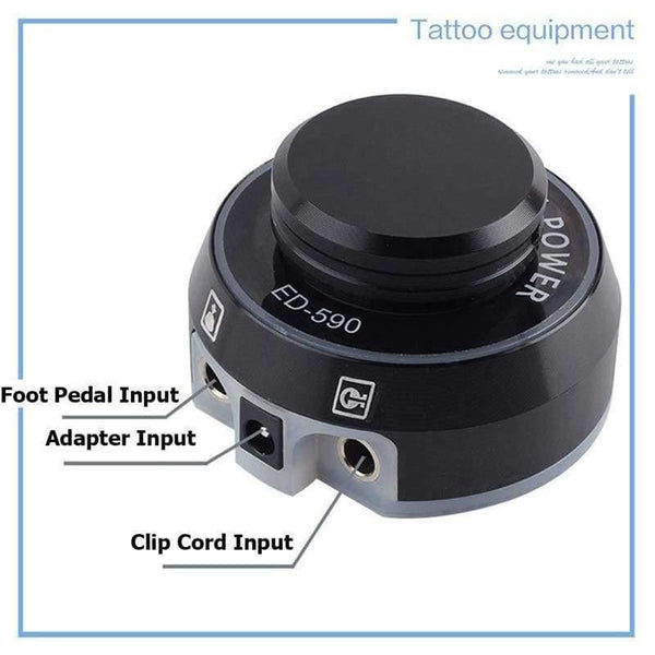 Planet Gates 1 Pc Black Coloful Tattoo Power Supply Adjust Voltage With Power Adaptor For Coil Rotary Tattoo Machine Rotary Control Switch