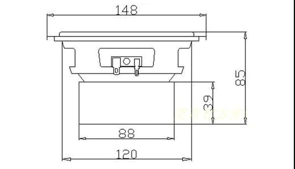 Planet Gates 1 PC Sounderlink Audio Labs 3" 25W  4" 40W 5" 50W subwoofer woofer bass raw speaker driver 4 Ohm 8Ohm  inch unit