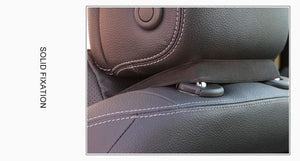 Planet Gates 1 pc top layer leather car Headrest support neck/Auto seat safety pillow cowhide/ O SHI CAR pillow protection cervical spine