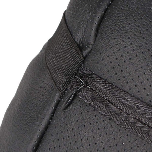 Planet Gates 1 pc top layer leather car Headrest support neck/Auto seat safety pillow cowhide/ O SHI CAR pillow protection cervical spine