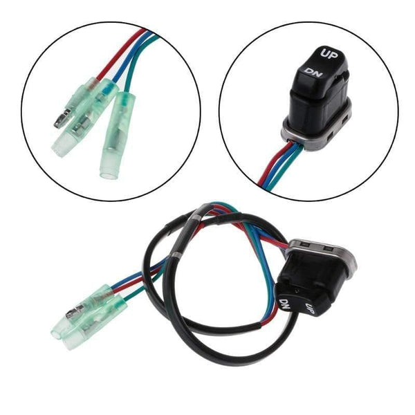Planet Gates 1 Pc Trim & Tilt Switch Assembly for Yamaha Motor Outboard Remote Controller Motorcycle Switch NEW 703-82563-02-00