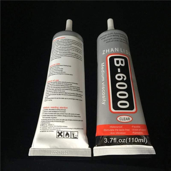 Planet Gates 1 Pcs  B-6000 Glue 110ml Multi Purpose B6000 Adhesive Rhinestone Crystal Jewelry Craft Diy Touch Screen Cell Phone Repair Glass