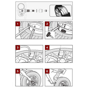 Planet Gates 1 Pcs Built-in Internal TPMS Tire Pressure Sensor Tire Pressure Monitoring System Car Sensor For TP620