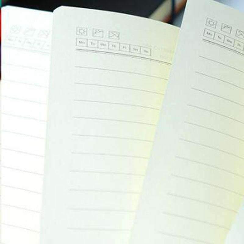 Planet Gates 1 pcs Business Gift Notebook 100 Sheets PU Fashion Office School Supplies Notepad For Kids Birthday Gift Writing Pads