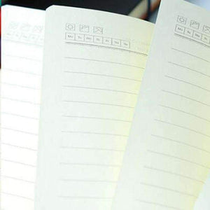 Planet Gates 1 pcs Business Gift Notebook 100 Sheets PU Fashion Office School Supplies Notepad For Kids Birthday Gift Writing Pads